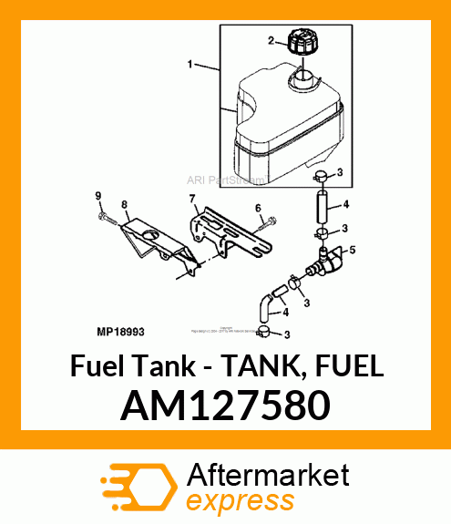 Fuel Tank - TANK, FUEL AM127580