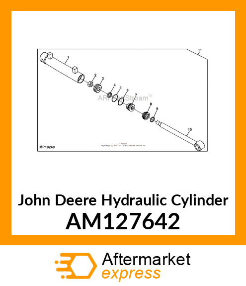 BUCKET CYLINDER AM127642