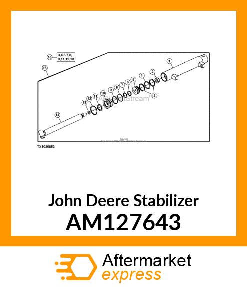 STABILIZER CYLINDER AM127643
