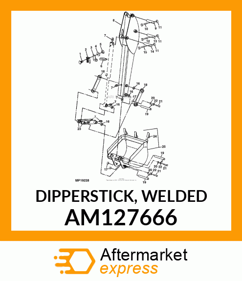 DIPPERSTICK, WELDED AM127666