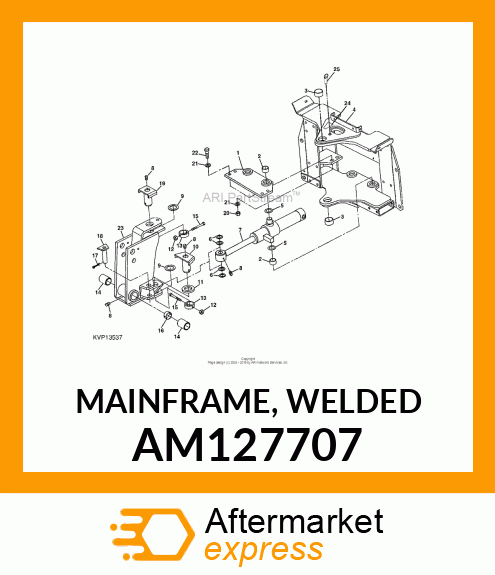 MAINFRAME, WELDED AM127707