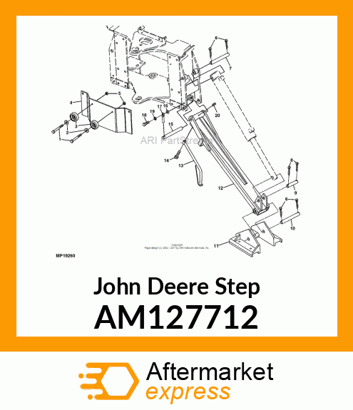 STEP, WELDED AM127712