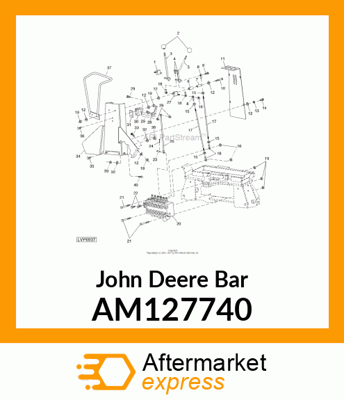 BAR, WELDED GRAB AM127740