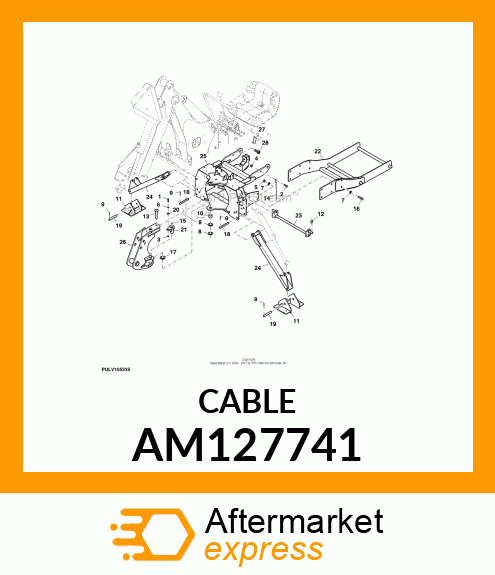 CABLE, ASSEMBLY AM127741