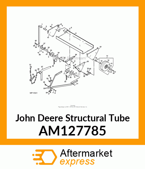 TUBE, END WELDED AM127785