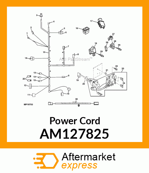Power Cord AM127825