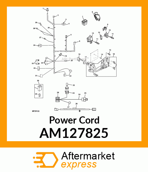 Power Cord AM127825