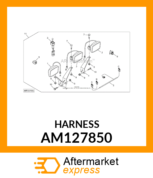 Harness Light Option AM127850