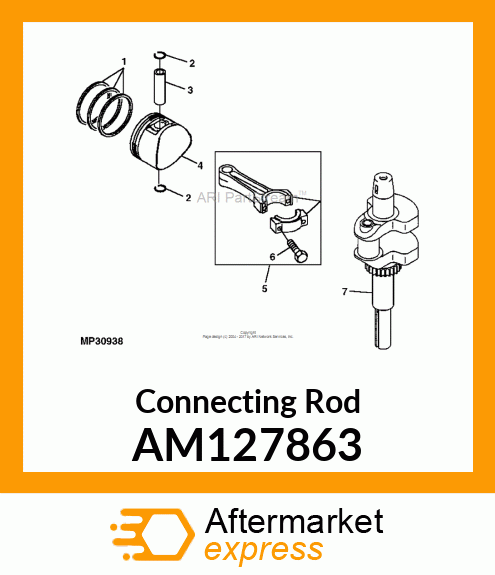 Connecting Rod AM127863