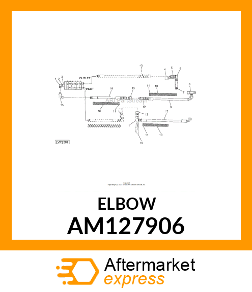 ADAPTER, FLARE AM127906