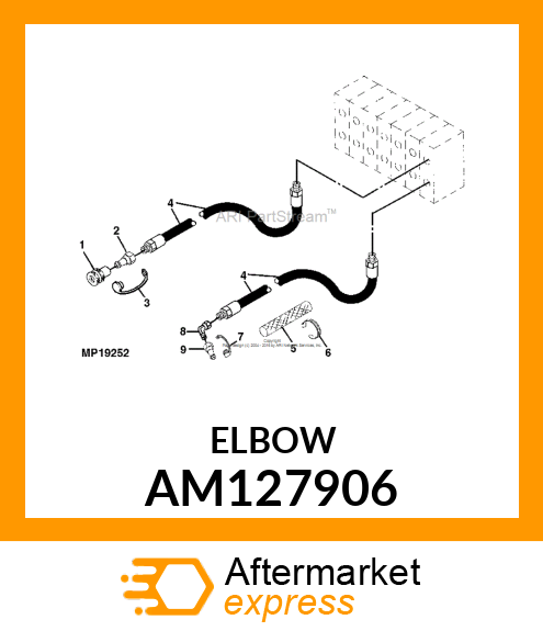 ADAPTER, FLARE AM127906