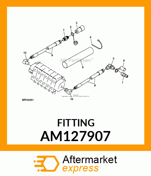 ADAPTER, FLARE AM127907