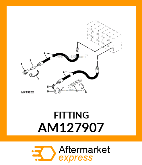 ADAPTER, FLARE AM127907