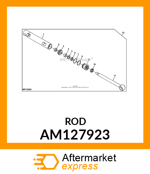 ROD, WELDED AM127923