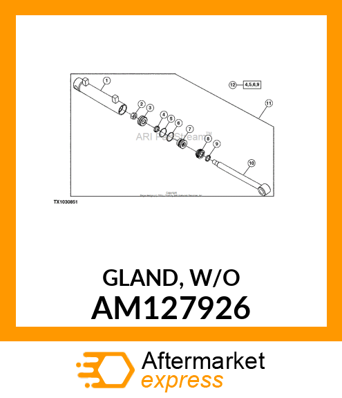 GLAND, W/O AM127926
