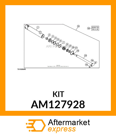 KIT, SEAL AM127928