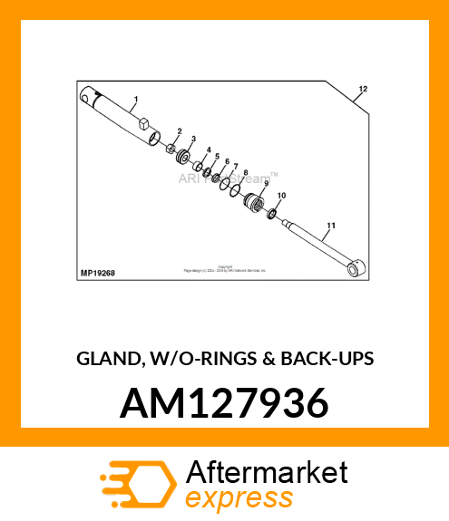 GLAND, W/O AM127936