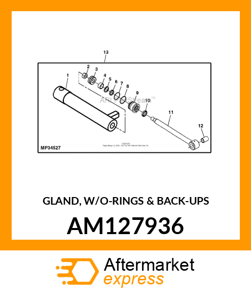 GLAND, W/O AM127936