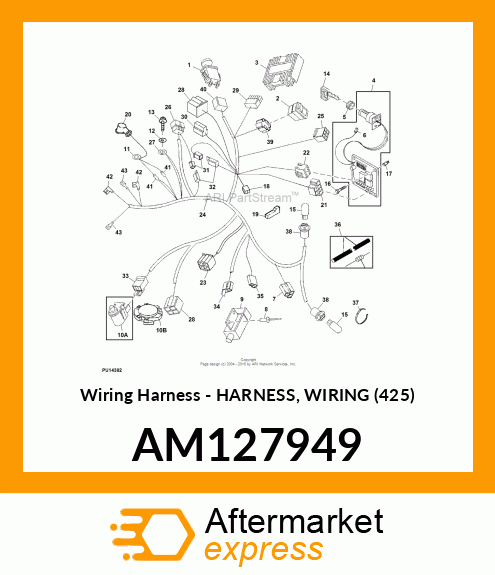 Wiring Harness - HARNESS, WIRING (425) AM127949