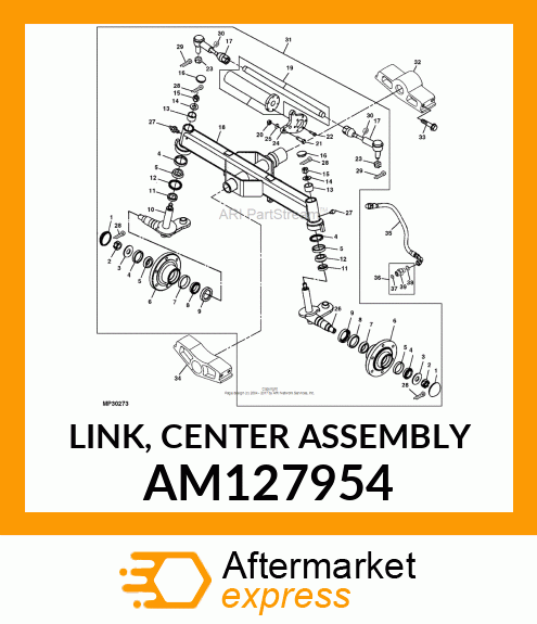 LINK, CENTER ASSEMBLY AM127954