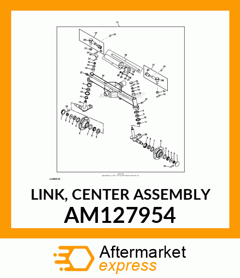 LINK, CENTER ASSEMBLY AM127954