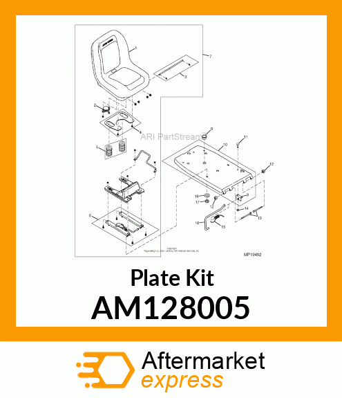 Plate Kit AM128005