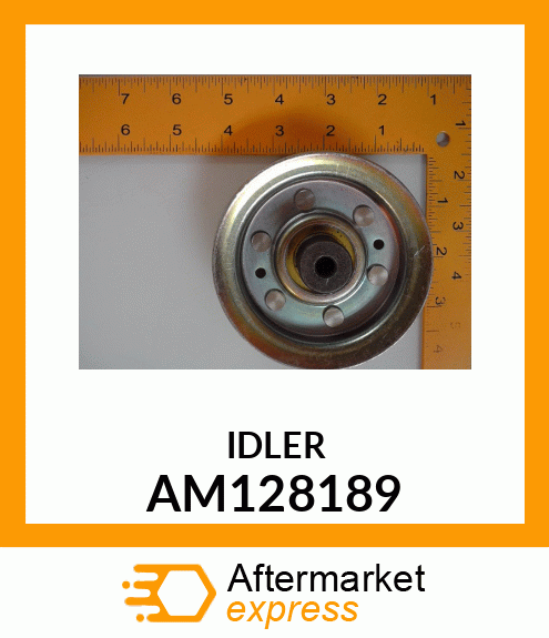 PULLEY WITH DAMPENER, IDLER, ASSEMB AM128189