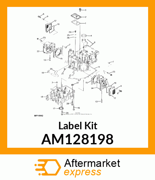 Label Kit AM128198