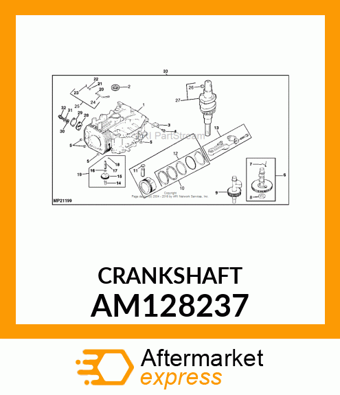 Crankshaft AM128237