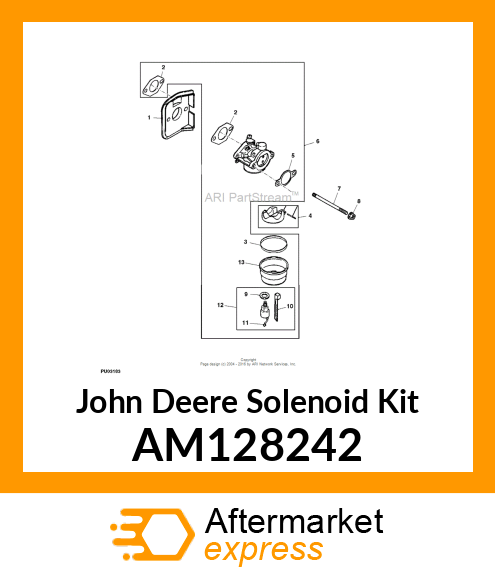 KIT, SOLENOID REPAIR AM128242