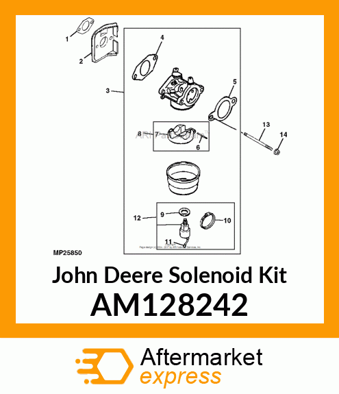 KIT, SOLENOID REPAIR AM128242