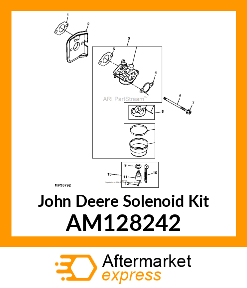 KIT, SOLENOID REPAIR AM128242