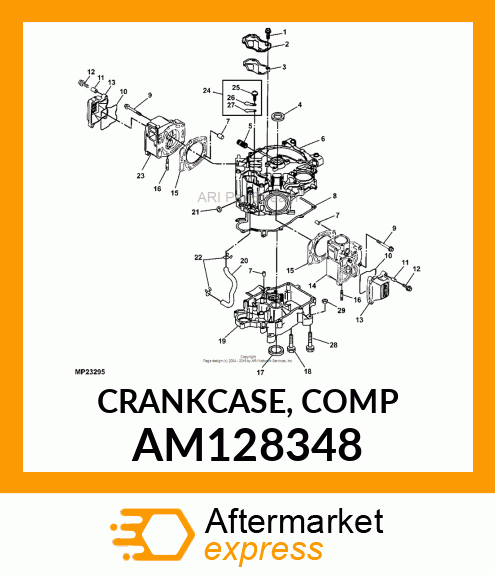 Crankcase AM128348