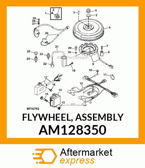 Flywheel AM128350
