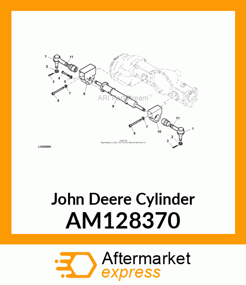 CYLINDER, STEERING AM128370