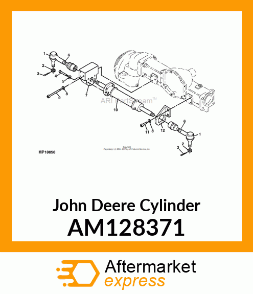 CYLINDER, STEERING AM128371