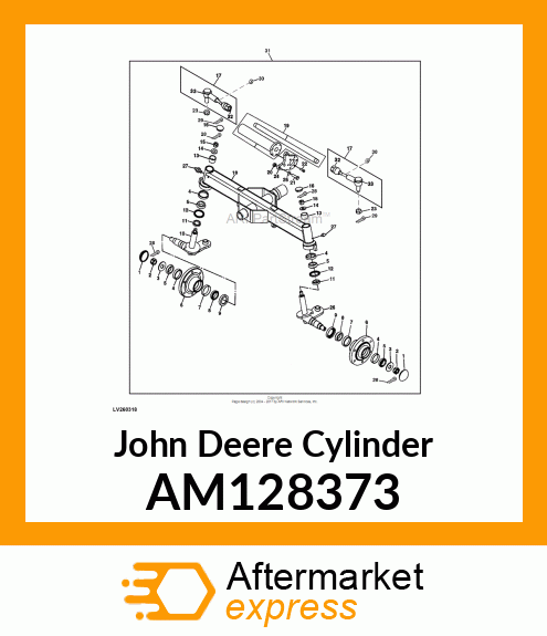 CYLINDER, STEERING AM128373