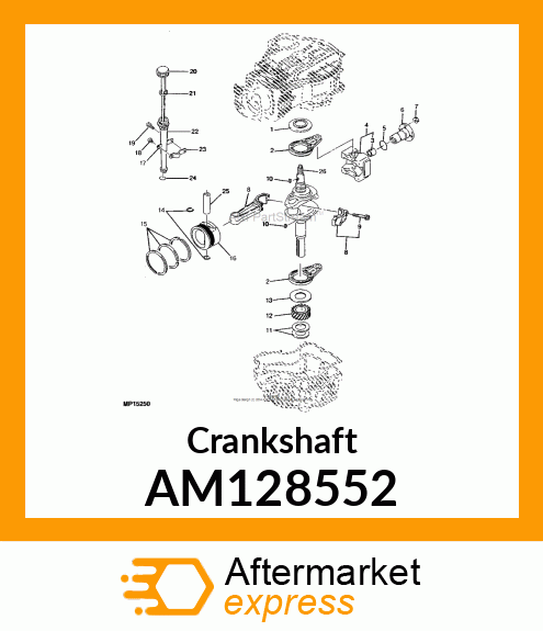 Crankshaft AM128552