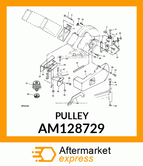Pulley AM128729