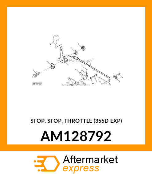 STOP, STOP, THROTTLE (355D EXP) AM128792