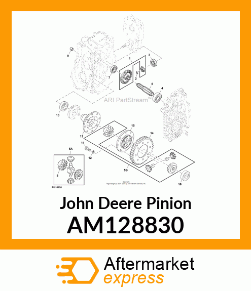 PINION ASSEMBLY AM128830