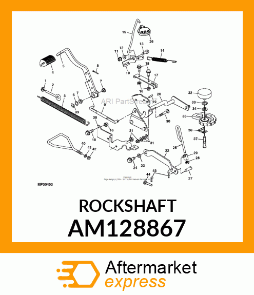 Rockshaft AM128867