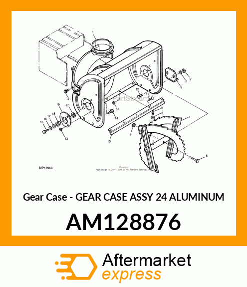 Gear Case AM128876