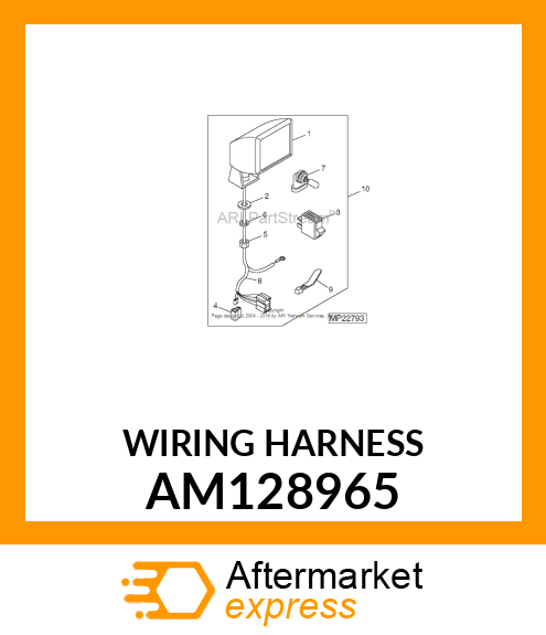 Wiring Harness AM128965