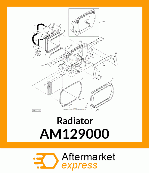 Radiator AM129000