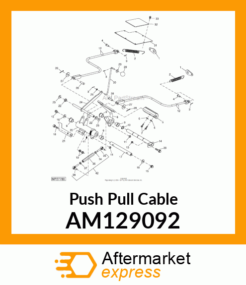 Push Pull Cable AM129092
