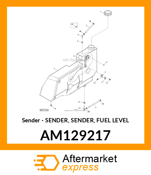 Sender AM129217