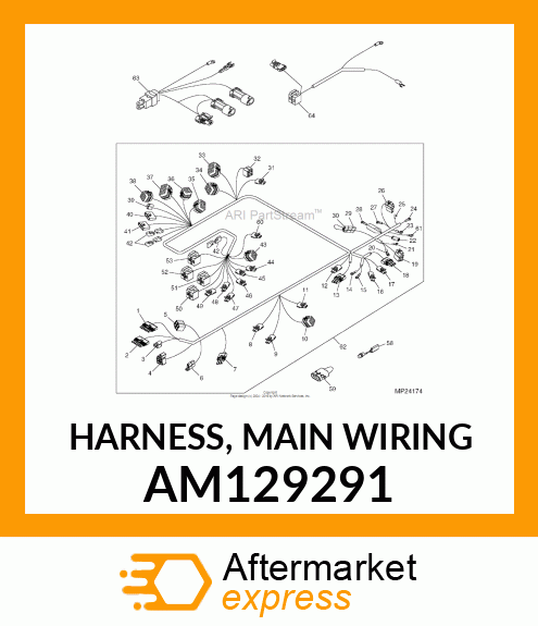 Wiring Harness AM129291