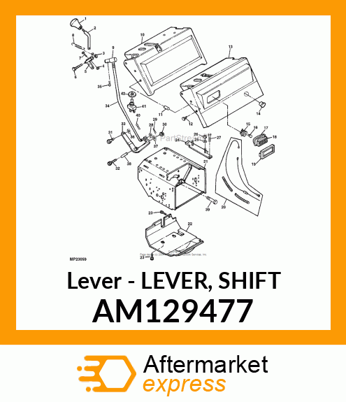 Lever - LEVER, SHIFT AM129477