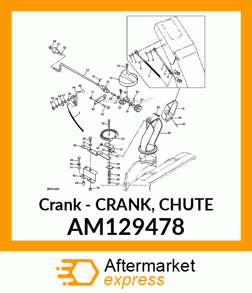 Crank - CRANK, CHUTE AM129478